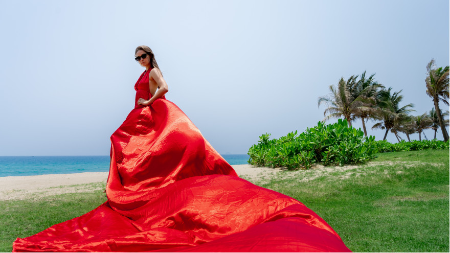 Flying dress combo (10 photos + video)-3