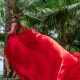 Flying dress photoshoot