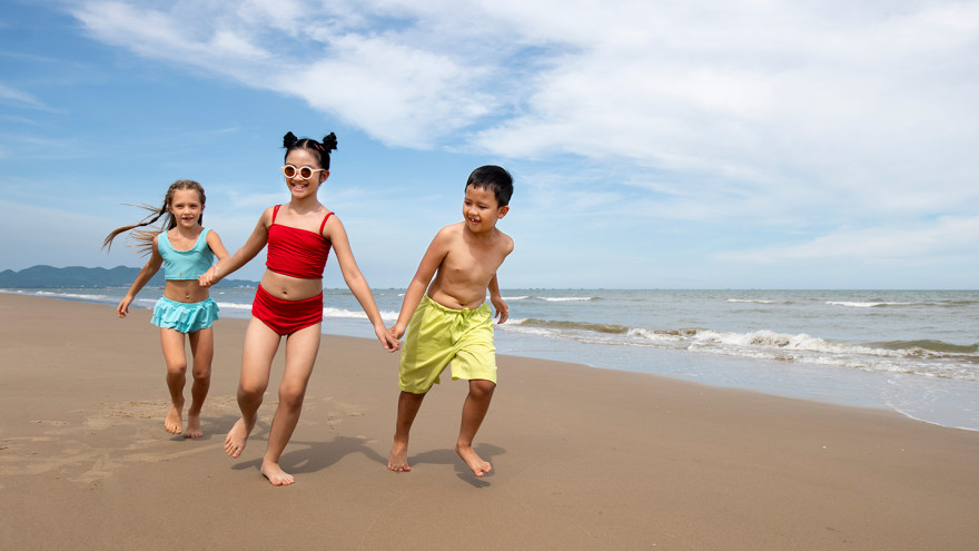 Пляжные фото для детей и подростков-7