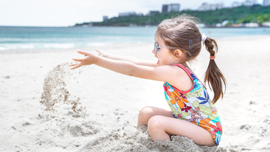 Пляжные фото для детей и подростков-1