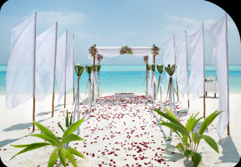 Wedding Photography with Arch